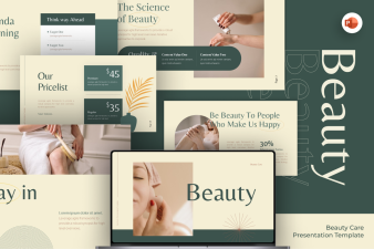 Beauty Care PowerPoint Template